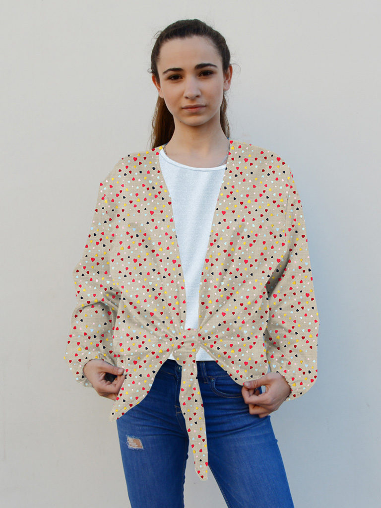 Camisa de fiestas en algodón para mujer